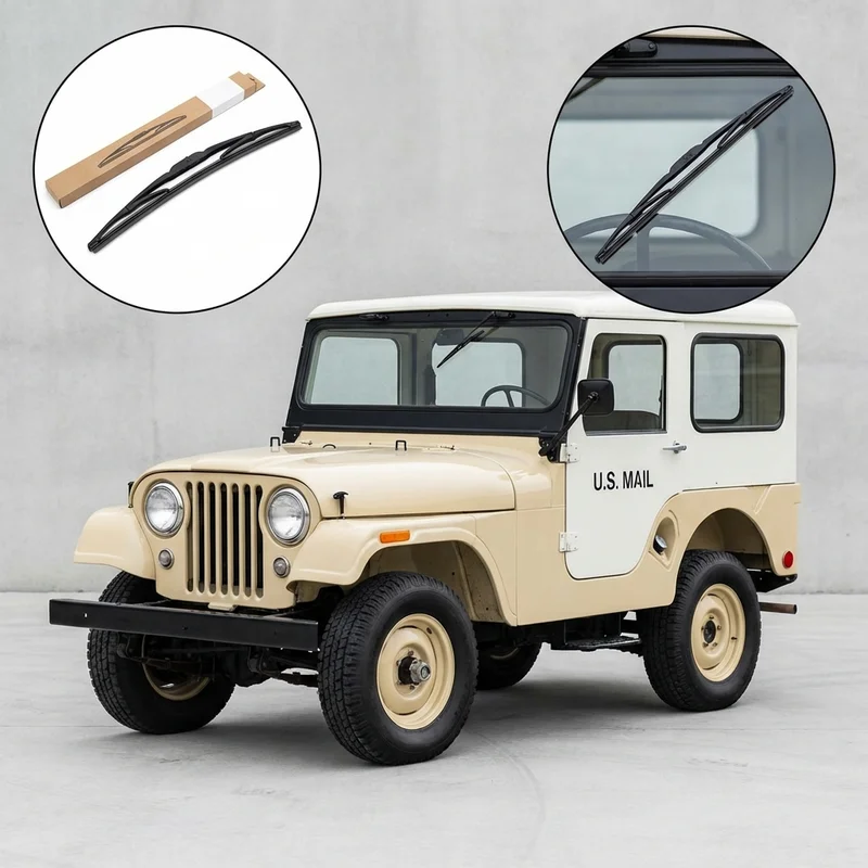 Driver Side Wiper Blade for AM General DJ5 (1969 - 1974) - 1